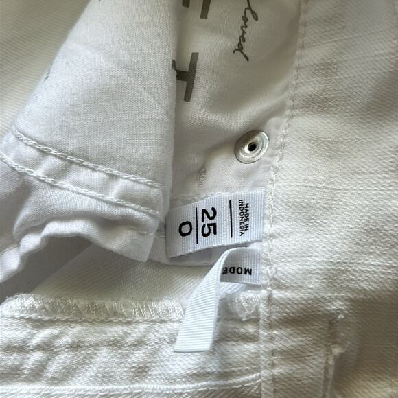 LOFT Modern High Waist Skinny Ankle Jeans White Size 0 - Picture 5 of 7